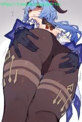 ganyu_(genshin_impact), genshin_impact, justregulus, 1female, 1girl