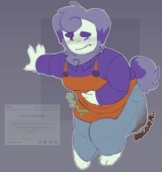 ramb_(deltarune), deltarune, deltarune_chapter_3, accident, blush
