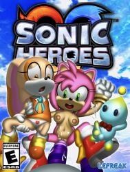 amy_rose, big_the_cat, chao_(sonic), cheese_the_chao, cream_the_rabbit