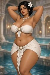 rgomez007, 1girls, armpit_crease, armpits, arms_behind_head