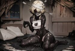 draugr, original_character, original, paigen, 1girls