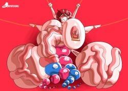 maria_the_half_demon, ass_implants, big_ass, big_balls, big_breasts