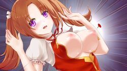 laela, breasts, brown_hair, female, naughty_kingdom