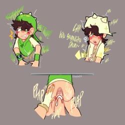 boboiboy, boboiboy_leaf, boboiboy_(series), boboiboy_galaxy, 2boys