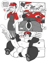 pokonuki, anthro, anus, ass, balls