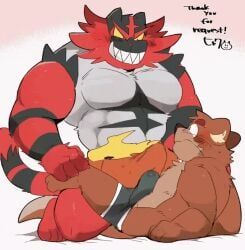 generation_7_pokemon, incineroar, pokemon_(species), nintendo, pokemon
