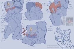 barry_(guts_and_blackpowder), prussian_officer_(guts_and_blackpowder), guts_and_blackpowder, bondage, breath_cloud
