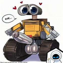 eve_(wall-e), wall-e_(character), disney, pixar, wall-e