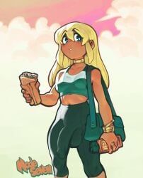 ami_dixie, modeseven, 1futa, big_penis, breasts
