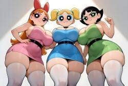 blossom_(powerpuff_girls), bubbles_(powerpuff_girls), buttercup_(powerpuff_girls), powerpuff_girls, brasil_louco