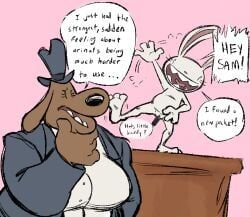max_(sam_and_max), samuel_dog, sam_and_max, filthyopossum, 3_toes