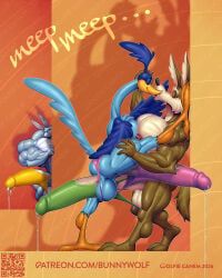 bugs_bunny, road_runner_(looney_tunes), wile_e._coyote, looney_tunes, patreon
