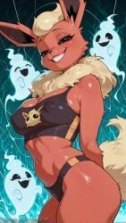 flareon, pokemon_(creature), pokemon, decurse, 1girl