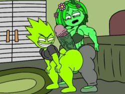 green_(sprunki), lime_(sprunki), owakcx_(sprunki), vineria_(sprunki), incredibox_mod