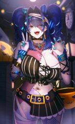 ouro_kronii, halloween, hololive, hololive_english, hololive_english_-council-