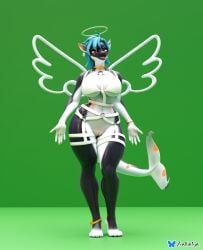 zea_nalya, halloween, holidays, angel_costume, anklet