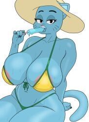 nicole_watterson, the_amazing_world_of_gumball, realwisel, 1girl, aureola