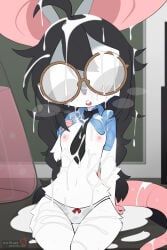 mochii_tiger, accessory, anthro, big_ears, big_glasses