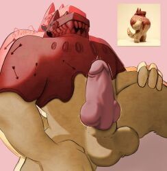 anthro, balls, barazoku, big_balls, big_chest