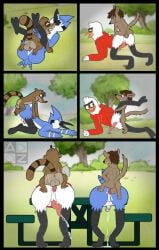 chad_(regular_show), jeremy_(regular_show), mordecai_(regular_show), rigby_(regular_show), cartoon_network