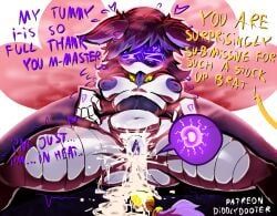 uzi_(murder_drones), murder_drones, diddlydooter1, 1girl, blush_lines