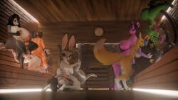 ankha, ankha_(animal_crossing), ankha_(scrag_boy), bunni_(valorlynz), digimon_(species)