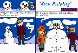 oc, ruby_(surrealcock), spice_(surrealcock), christmas, december