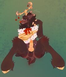golden_antlers_rudie, rudie_(dandy's_world), blushcrunch_studio, dandy's_world, roblox