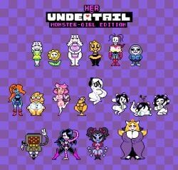 alphys, angel_derear, asgore_dreemurr, asriel_dreemurr, asriel_dreemurr_(god_form)
