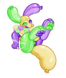looey_(dandy's_world), dandy's_world, balloon, balloon_fetish, chubby