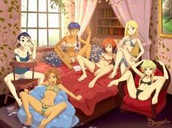 cornelia_hale, elyon_brown, hay_lin, irma_lair, taranee_cook