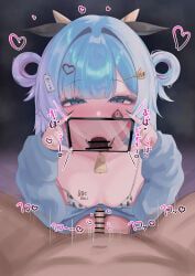kanzarin_(vtuber), indie_virtual_youtuber, f_he4rt, 1girl, 2boys
