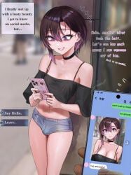 original, ikemeru19, 2boys, balls, balls_peek