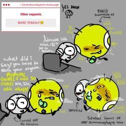 golf_ball_(bfdi), tennis_ball_(bfdi), battle_for_dream_island, bfdi, object_show