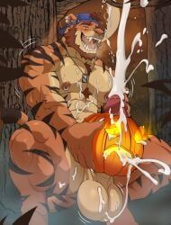 ledge_(ledgerdamayn), halloween, holidays, wolfybuns, abs