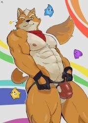 fox_mccloud, luma_(mario), mario_(series), star_fox, the_super_mario_galaxy_movie