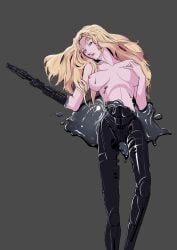 t-x, terminatrix, terminator, assassin, blonde_hair