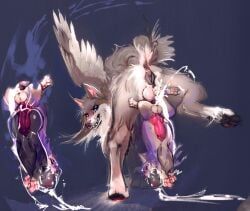 feros_(character), 64k, all_the_way_through, anal, animal_genitalia