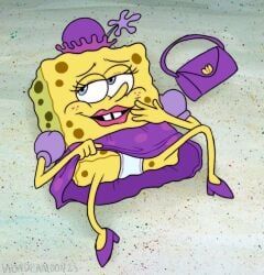 spongebob_squarepants_(character), nickelodeon, spongebob_squarepants, vvondermoon, 4_fingers