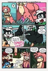 amy_rose, geoffrey_st._john, sonic_(series), sqootshy, anthro