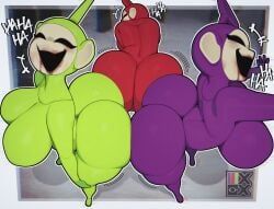 slendytubbies, teletubbies, igxxiii, big_breasts, big_butt