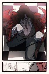 alucard_(hellsing), integra_hellsing, walter_c._dornez, hellsing, vanerchest
