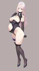 yd_(orange_maru), 1girl, bangs, black_footwear, black_gloves