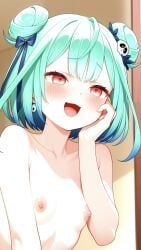 uruha_rushia, hololive, hololive_japan, 1girl, blush