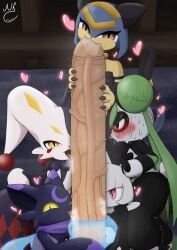 dupin_(pal), leafan_(pal), pal_(species), sekhmet_(pal), solenne_(pal)