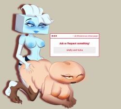 shelly_(dandy's_world), tisha_(dandy's_world), dandy's_world, roblox, dintheanxious
