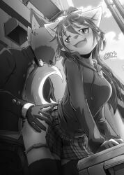 air_conditioner, anthro, backalley, canid, canine