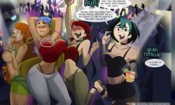 anonymous_male, gwen_(tdi), izzy_(tdi), lindsay_(tdi), zoey_(tdi)