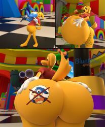 bluebow_(character), scratch_(tadc), scratch_(the_amazing_digital_circus), glitch_productions, the_amazing_digital_circus