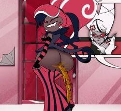 carmilla_carmine, velvette, velvette_(hazbin_hotel), hazbin_hotel, hazbin_hotel_(season_2)